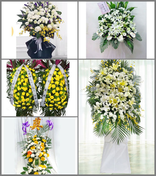 福建三明永安市罗坊乡桥头村白事花篮预定